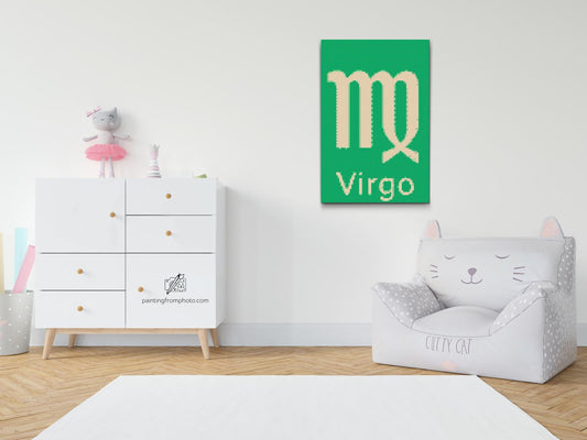 Diamond Paint - Stjernetegn – Jomfruen