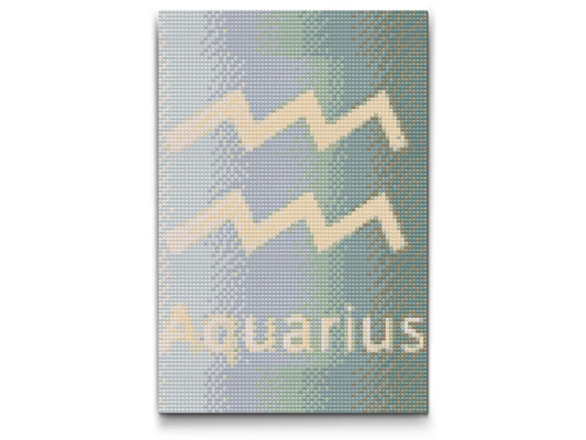 Diamond Paint - Stjernetegn – Vandmanden