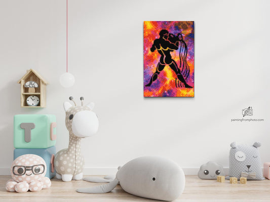 Diamond Paint - Stjernetegn – Vandmanden