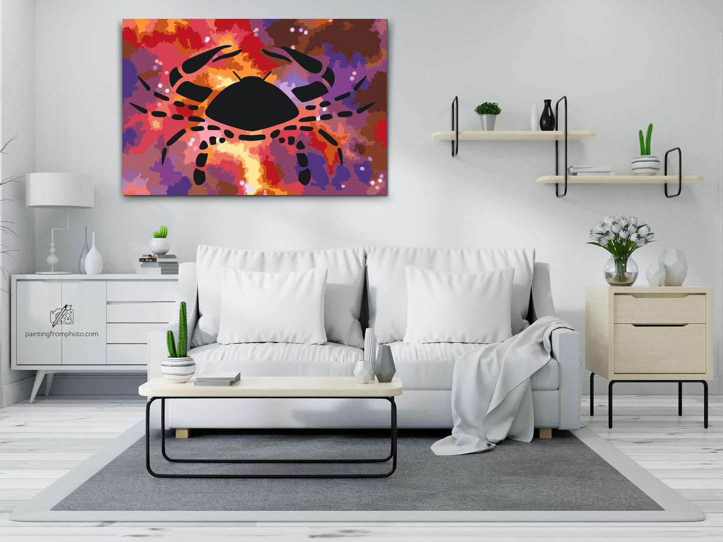 Paint by number - Stjernetegn – Krebs