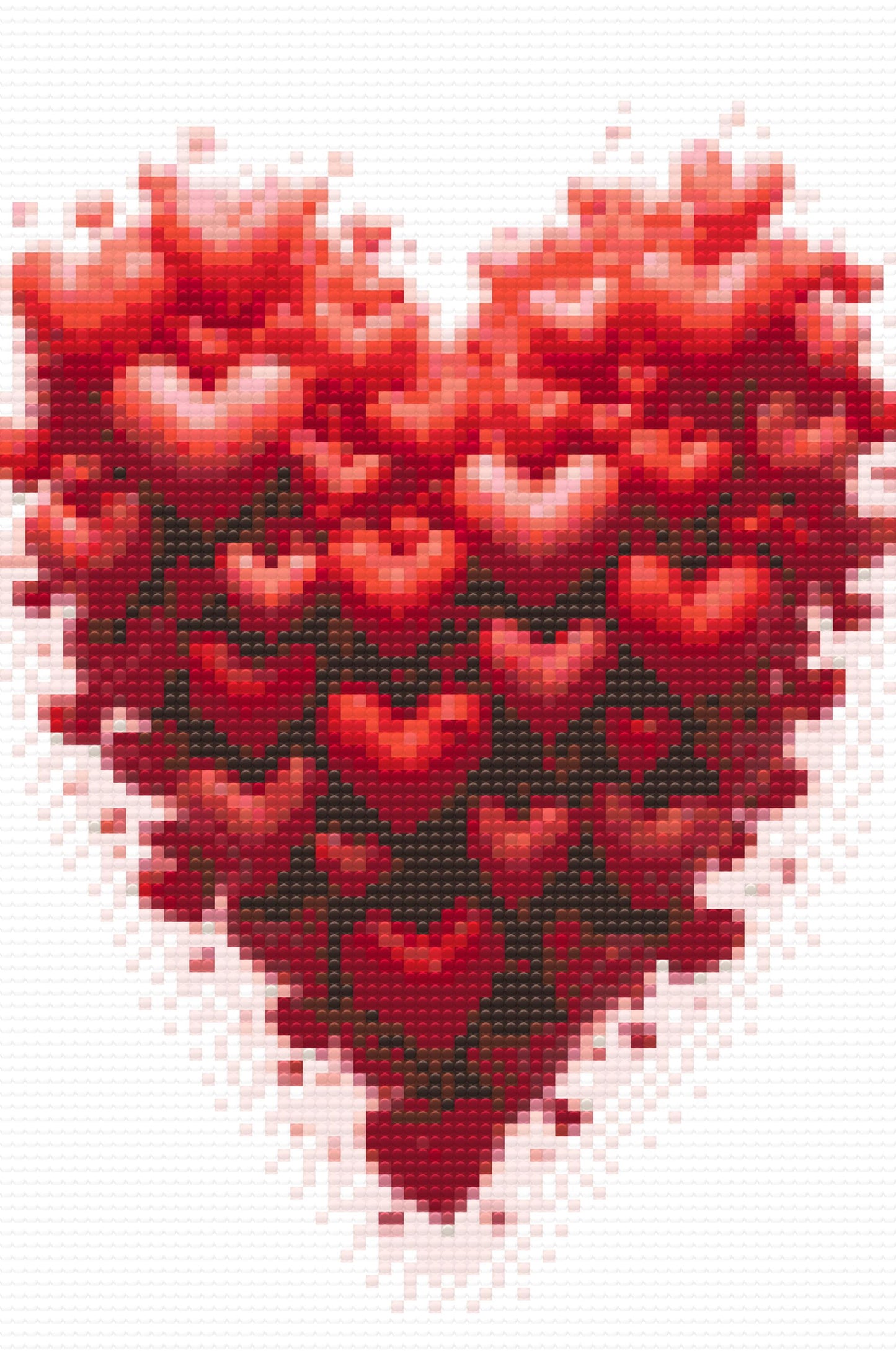 Diamond Paint - Hjerte lavet af hjerter