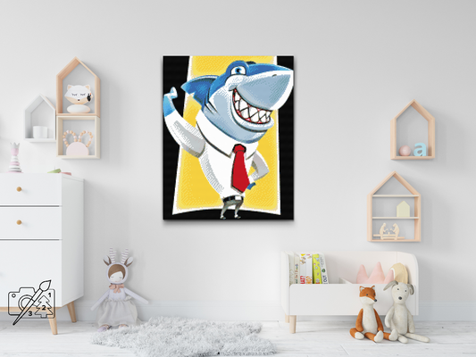 Diamond Paint - Arbejdshaj