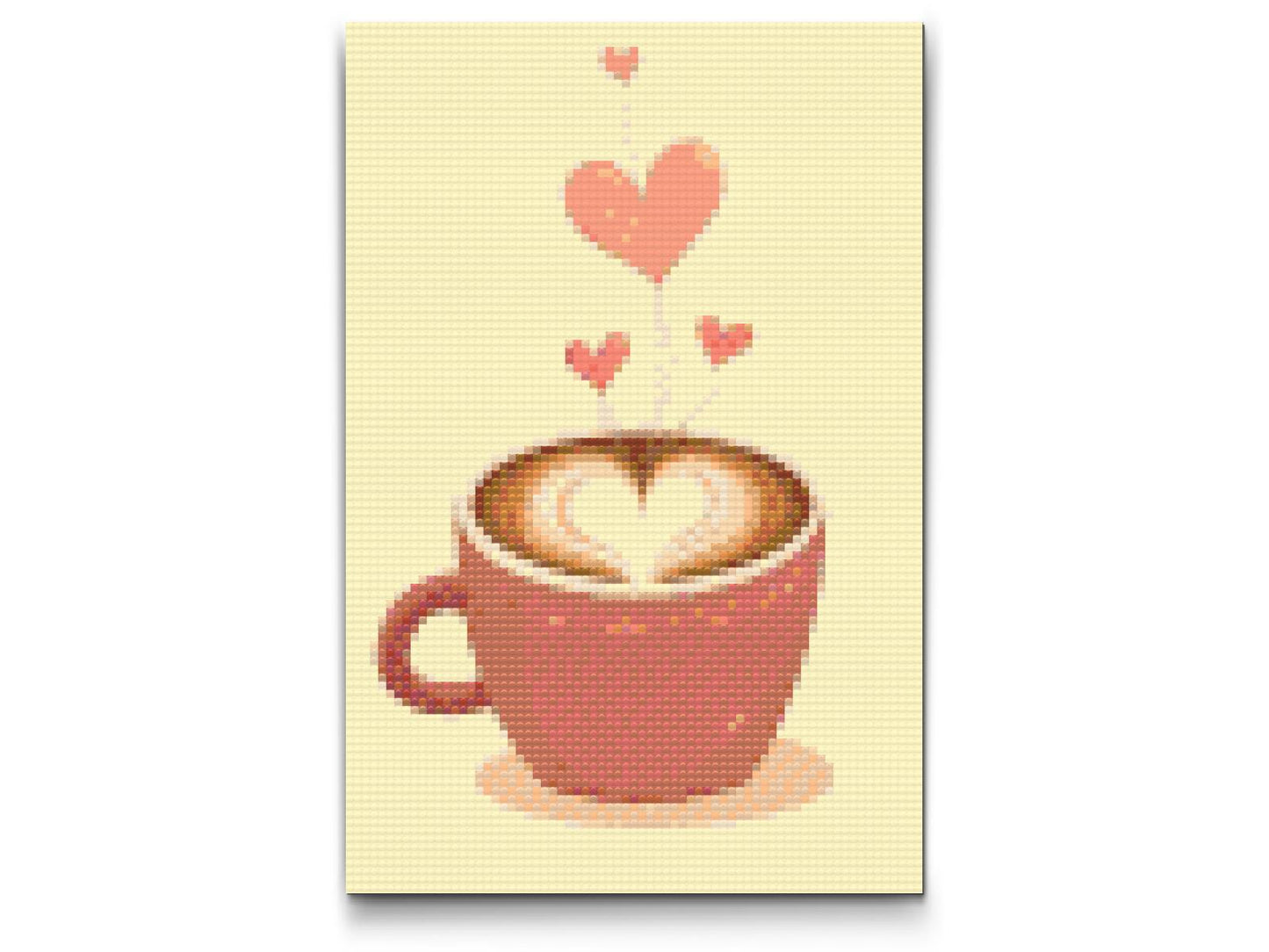 Diamond Paint - Hjertekaffe