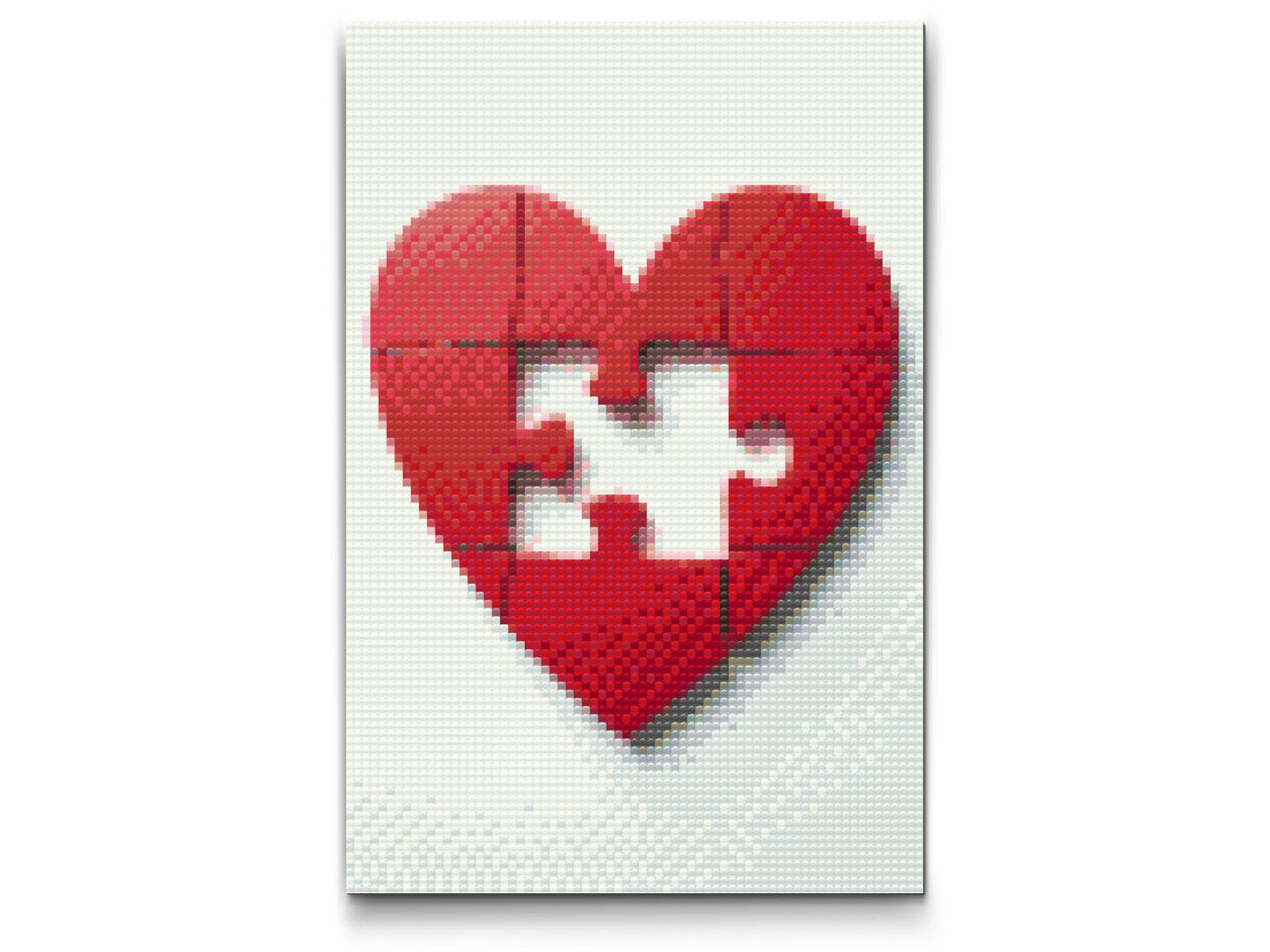 Diamond Paint - Puslespilshjerte