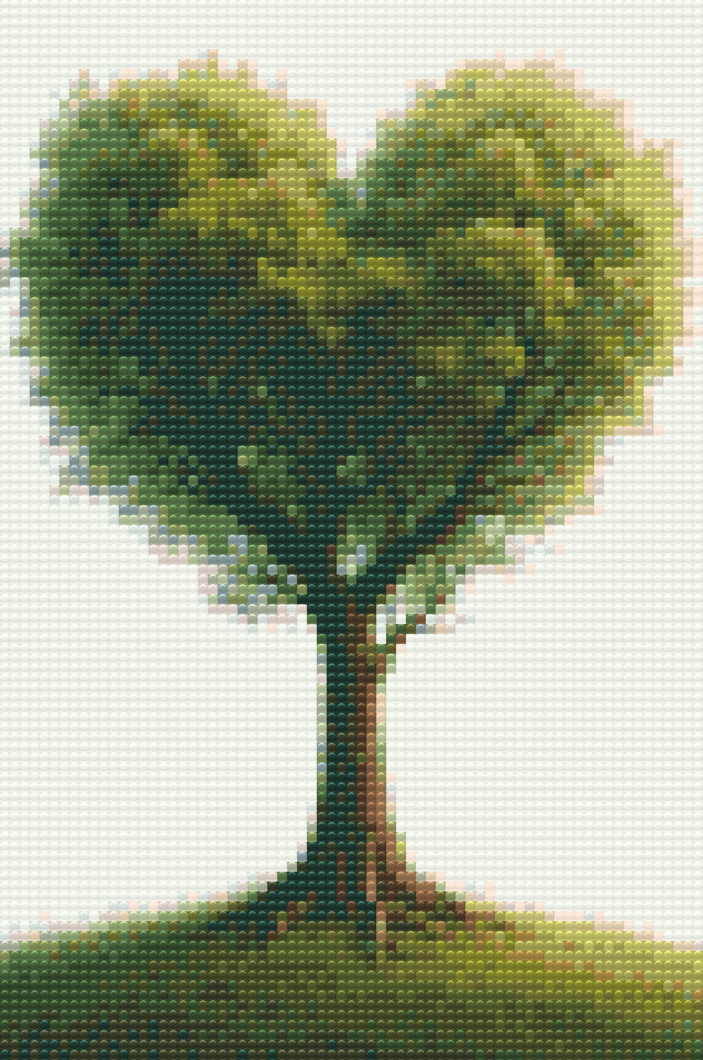 Diamond Paint - Hjerteformet træ