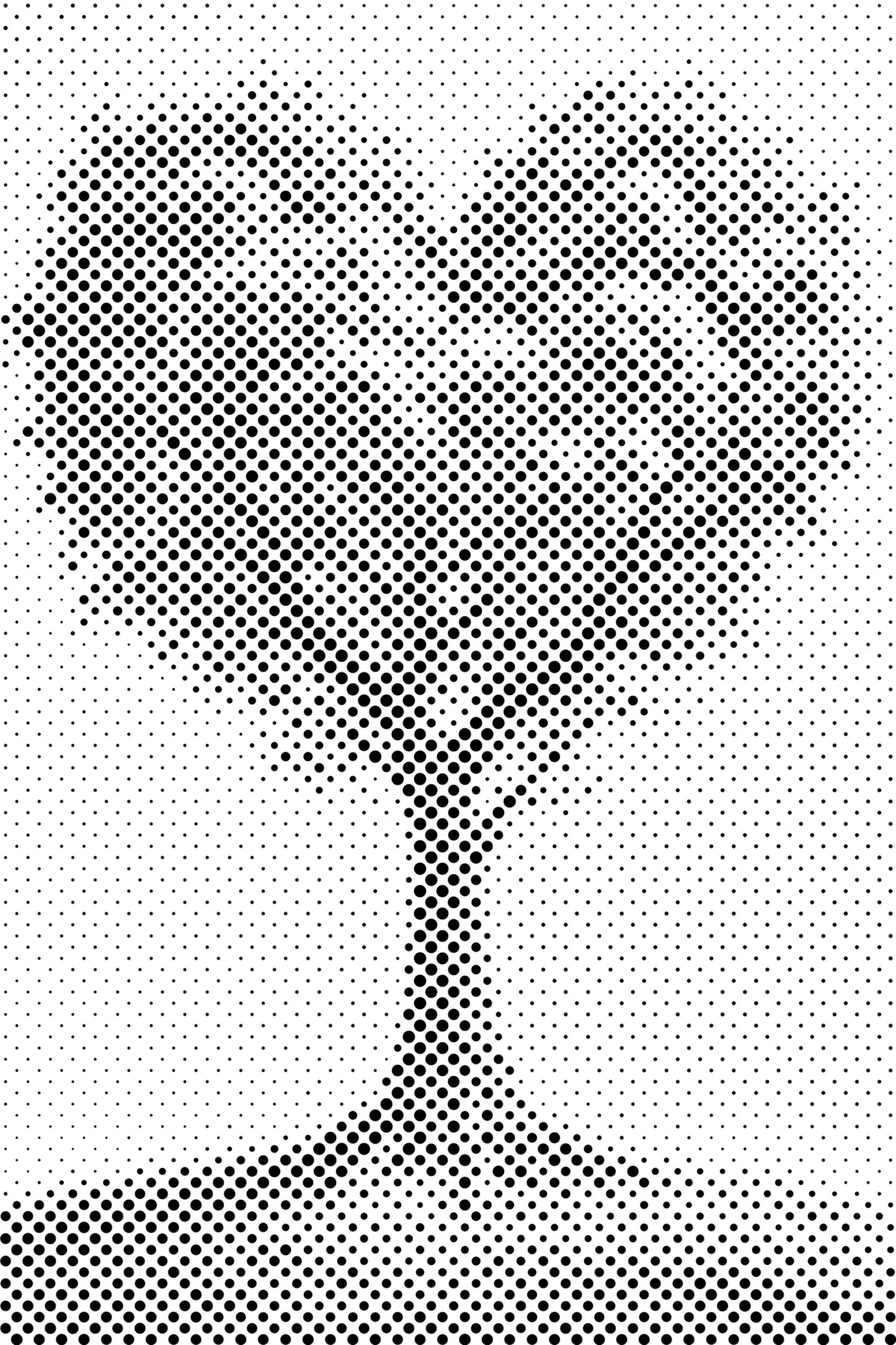 Dotting - Hjerteformet træ