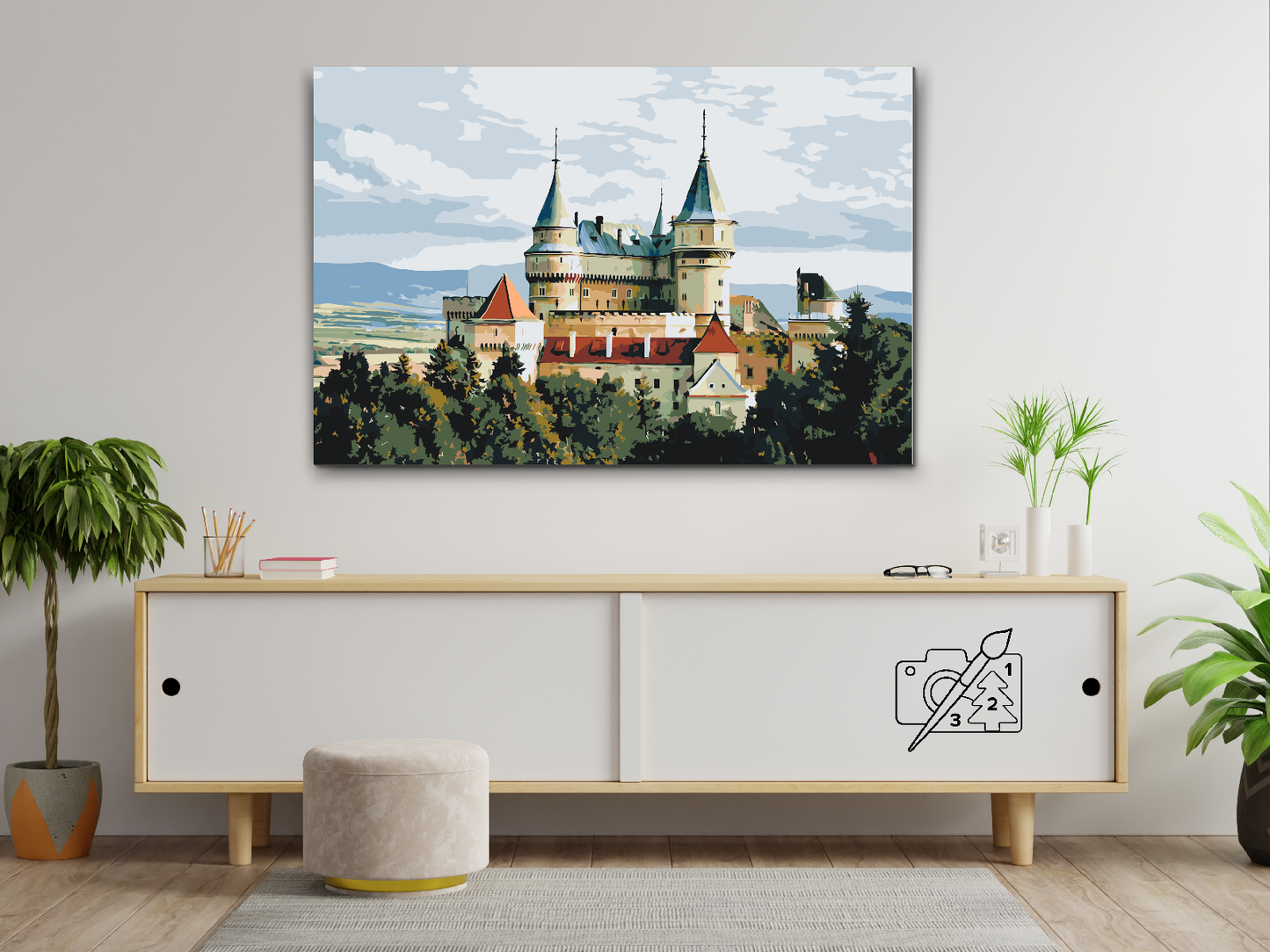 Paint by number - Bojnice Slot