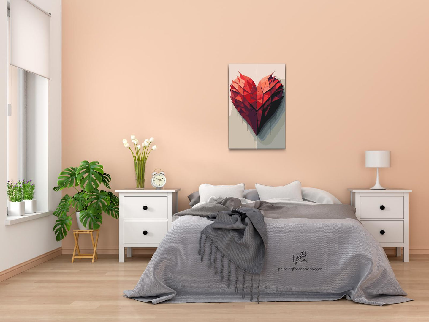 Paint by number - Dragehjerte