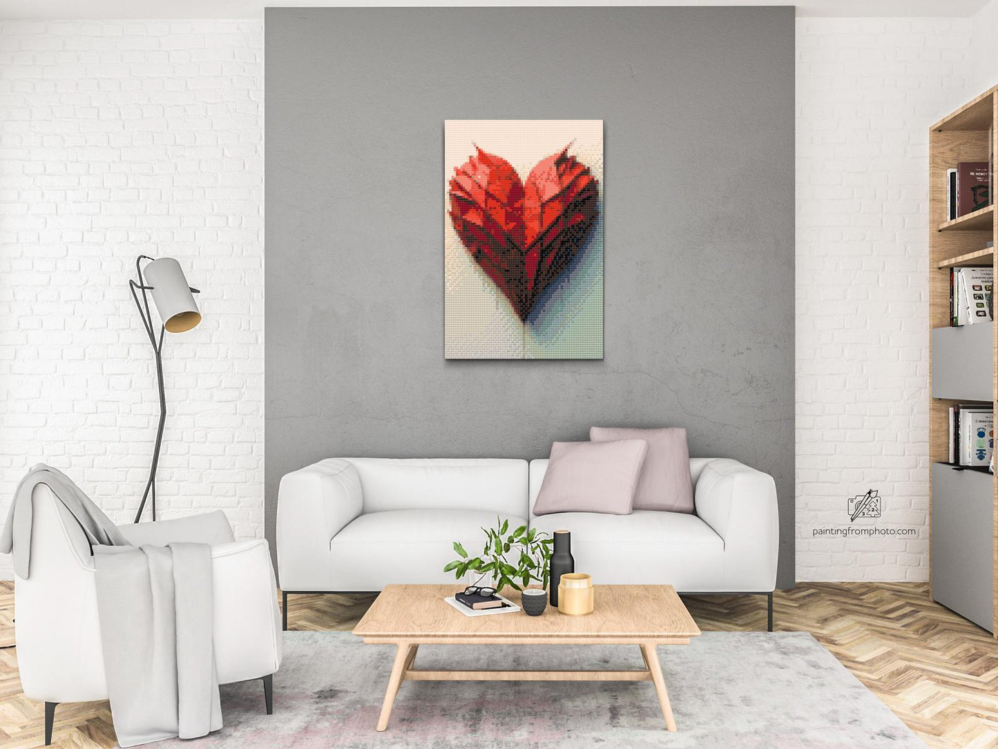 Diamond Paint - Dragehjerte