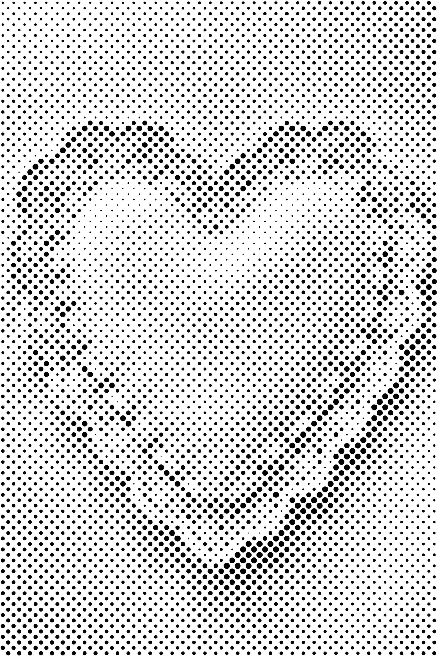 Dotting - Hjerte med blonder