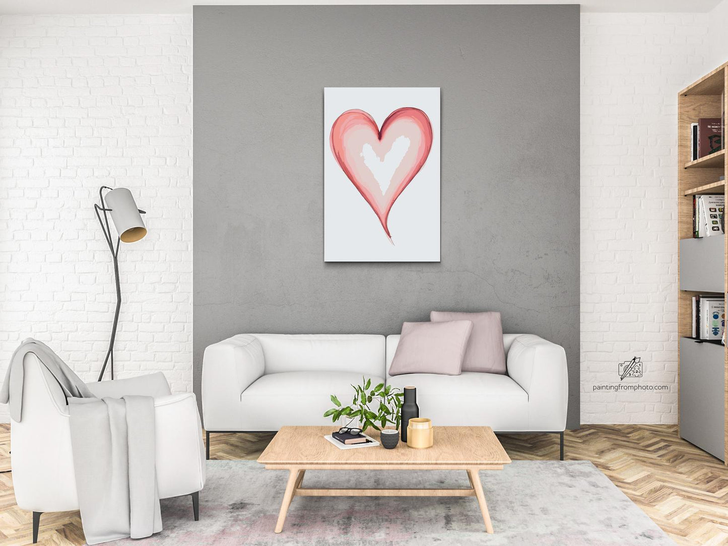 Paint by number - Malet hjerte