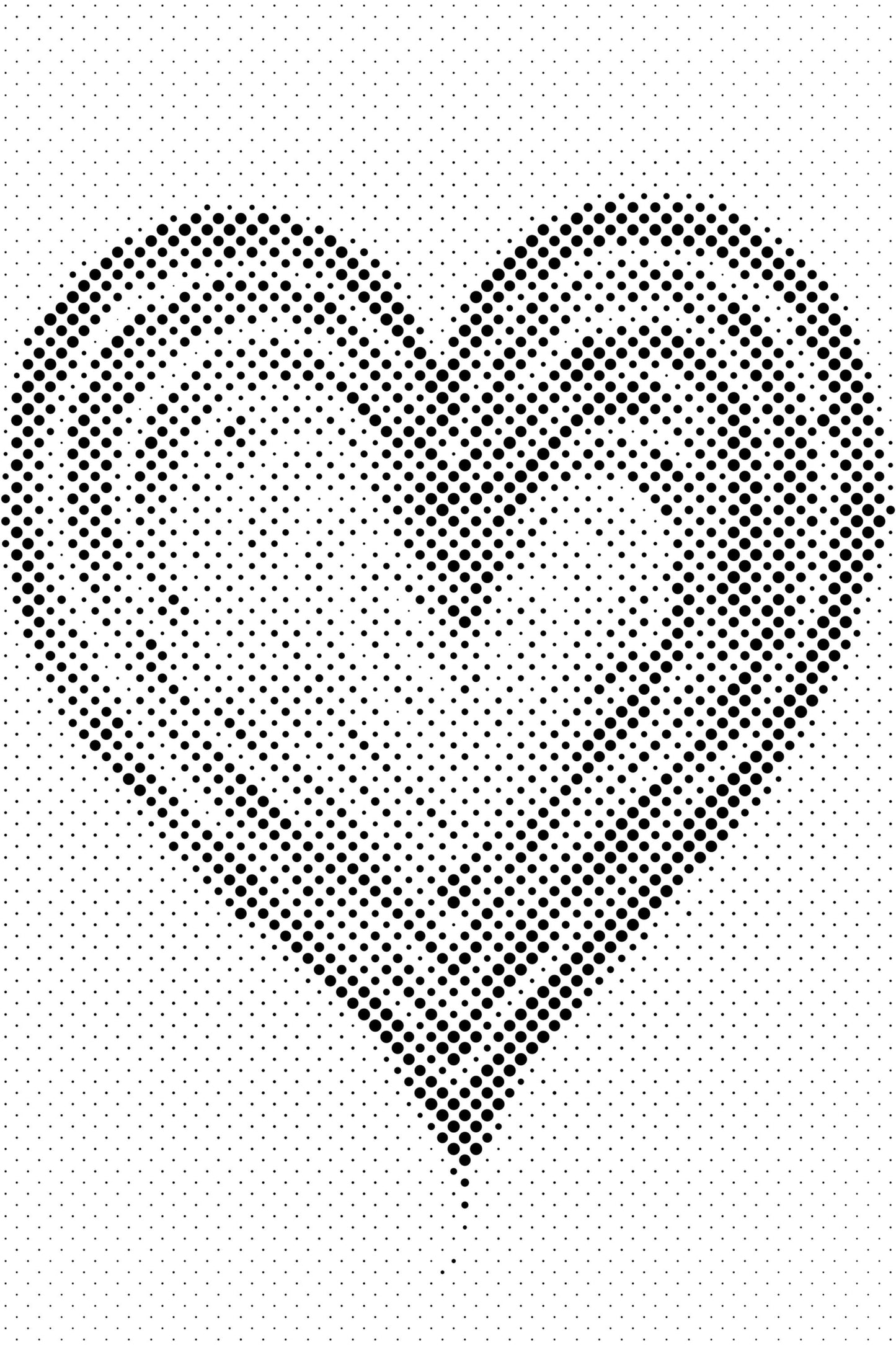 Dotting - Regnbuehjerte