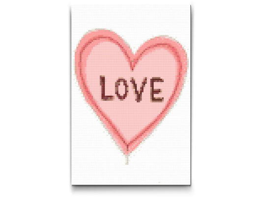 Diamond Paint - Hjertekærlighed