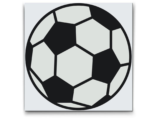 Paint by number - Fodbold