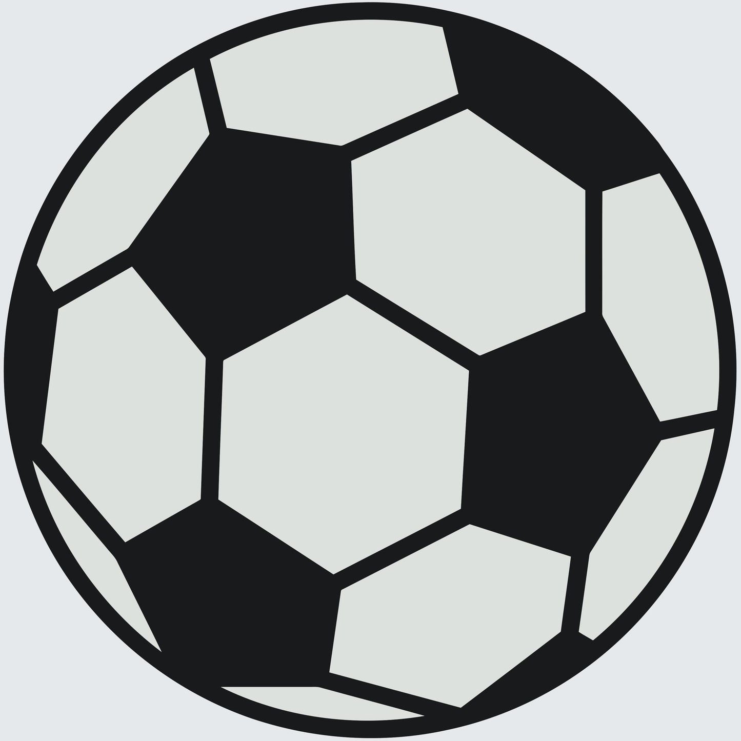 Paint by number - Fodbold