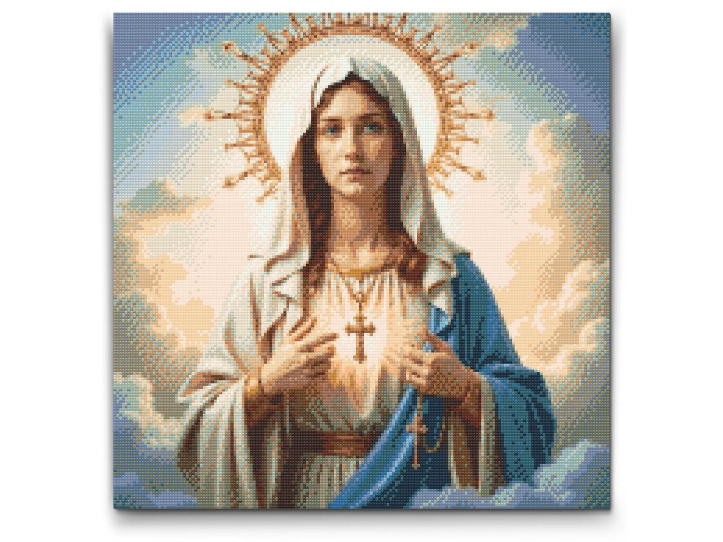 Diamond Paint - Maria med et kors