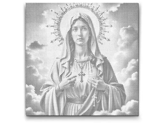 Dotting - Maria med et kors