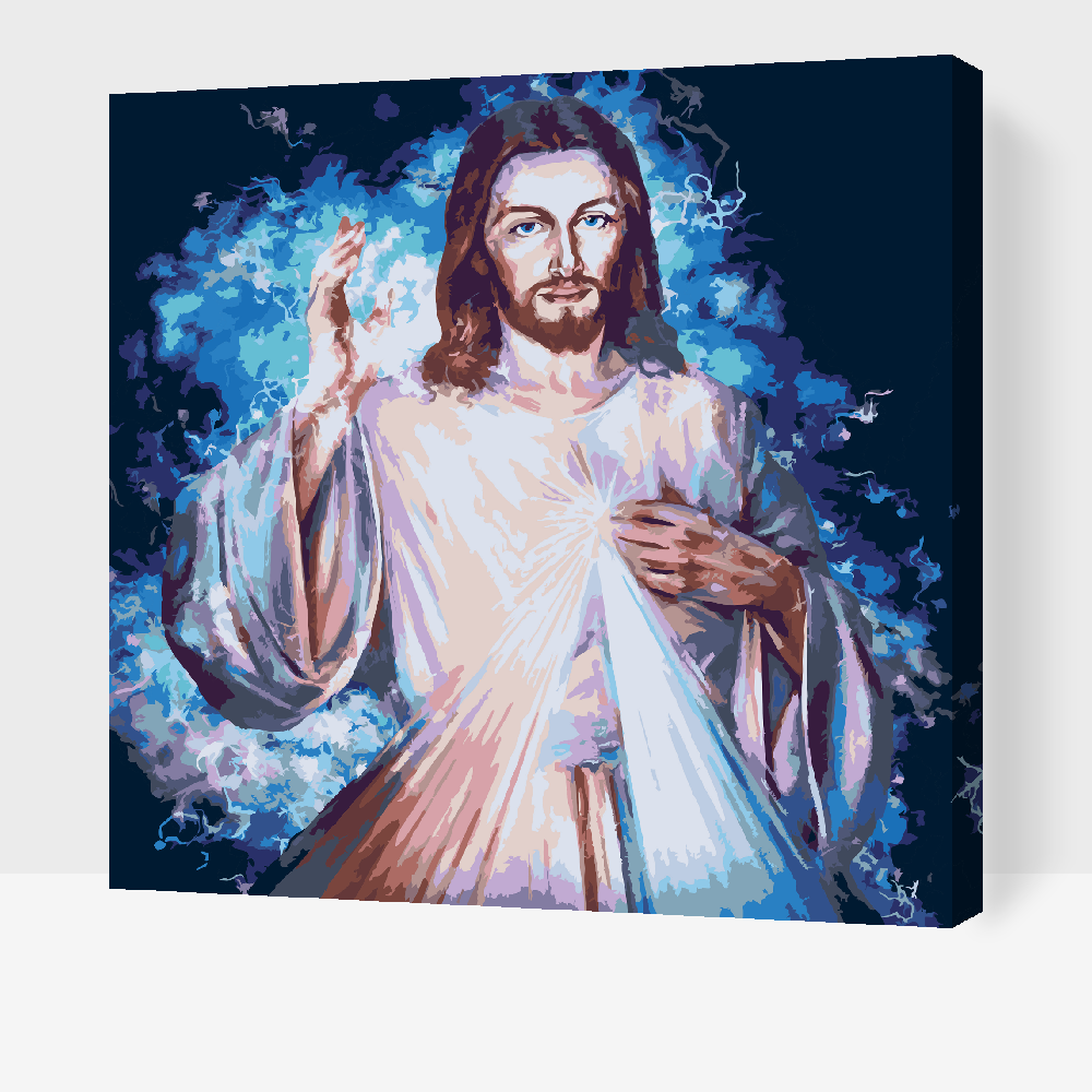 Paint by number - Jesus