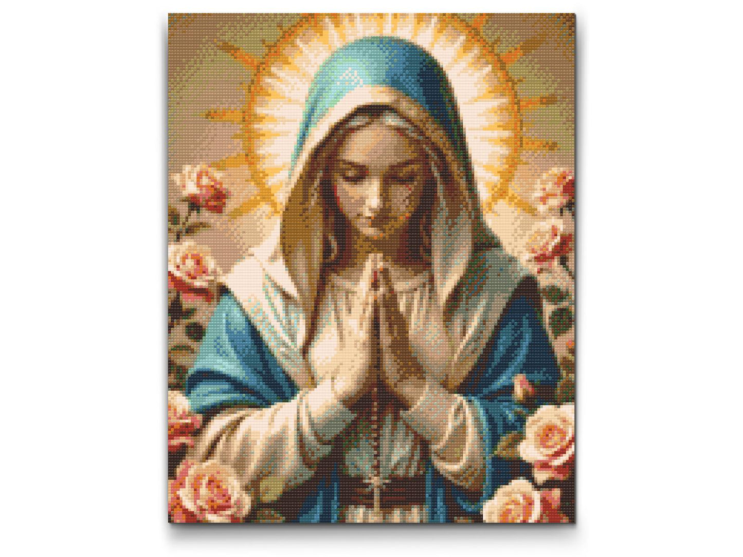 Diamond Paint - Den bedefulde Maria
