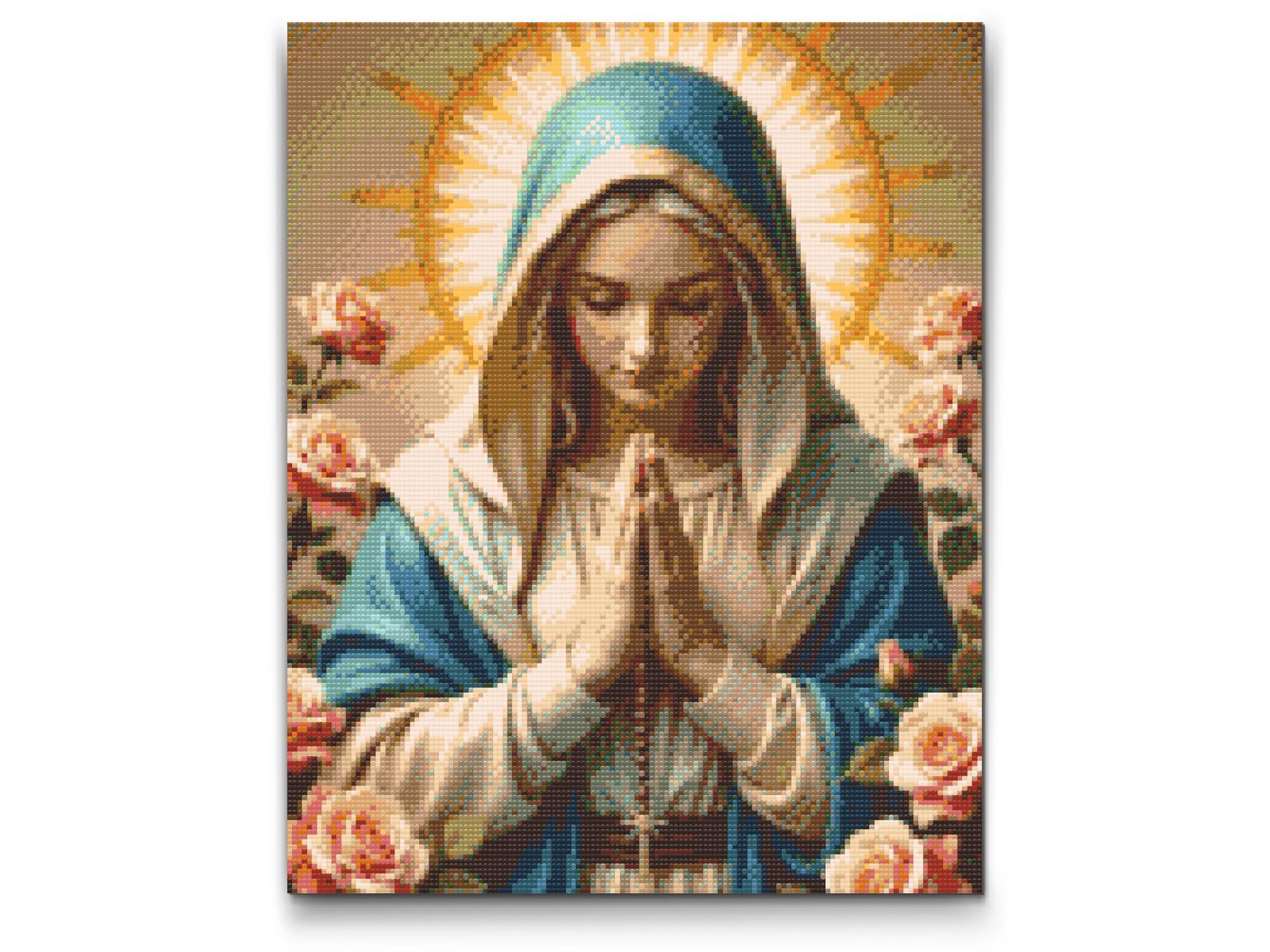 Diamond Paint - Den bedefulde Maria