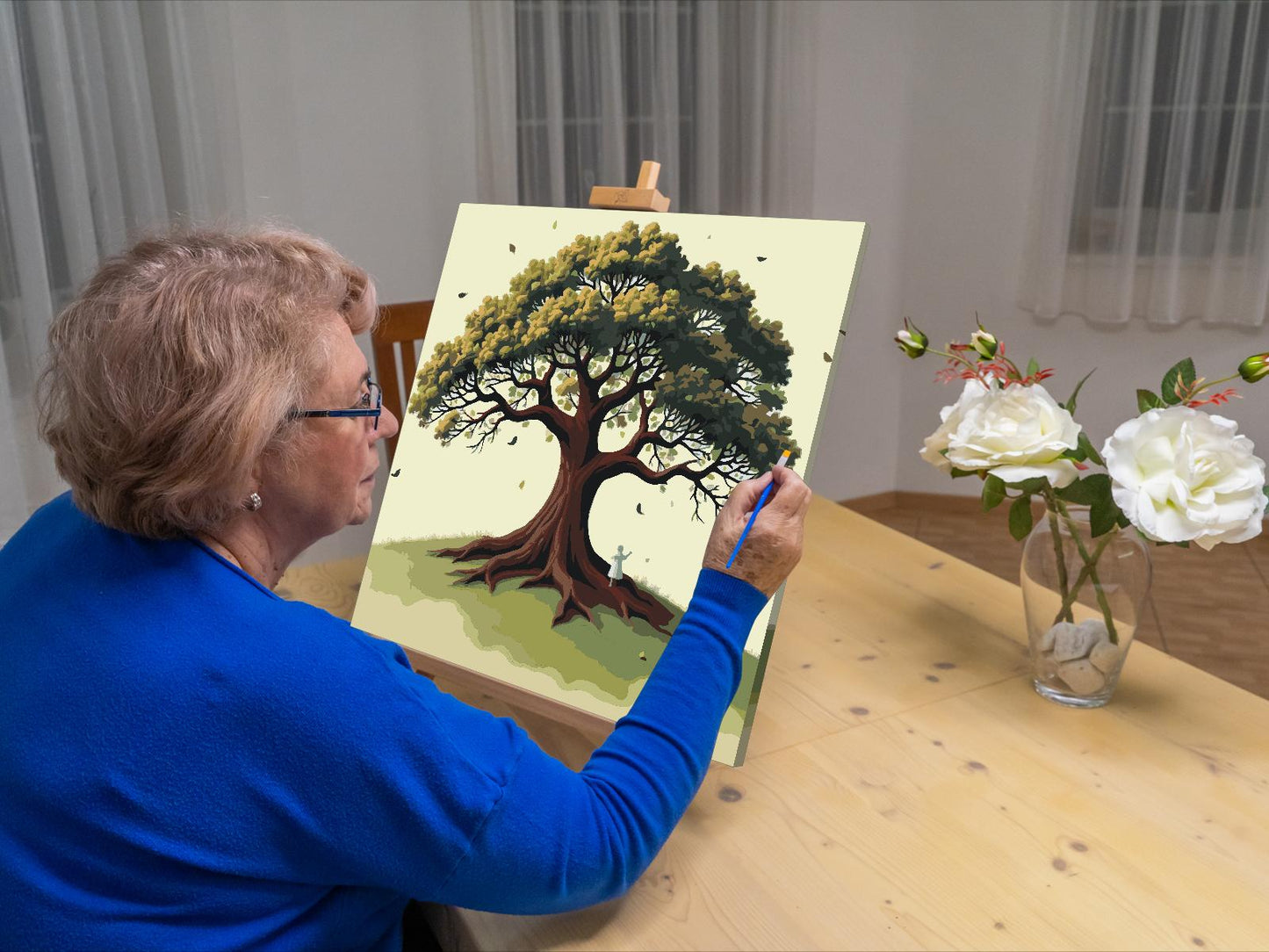 Paint by number - Livets Træ