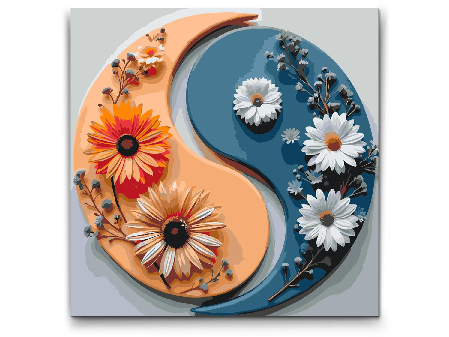 Paint by number - Jin Jang Blomster
