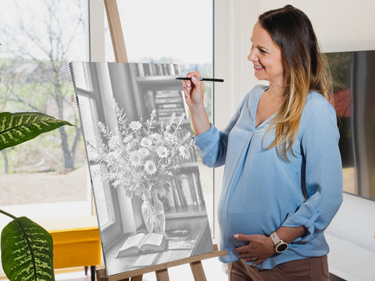 Dotting - Buket engblomster