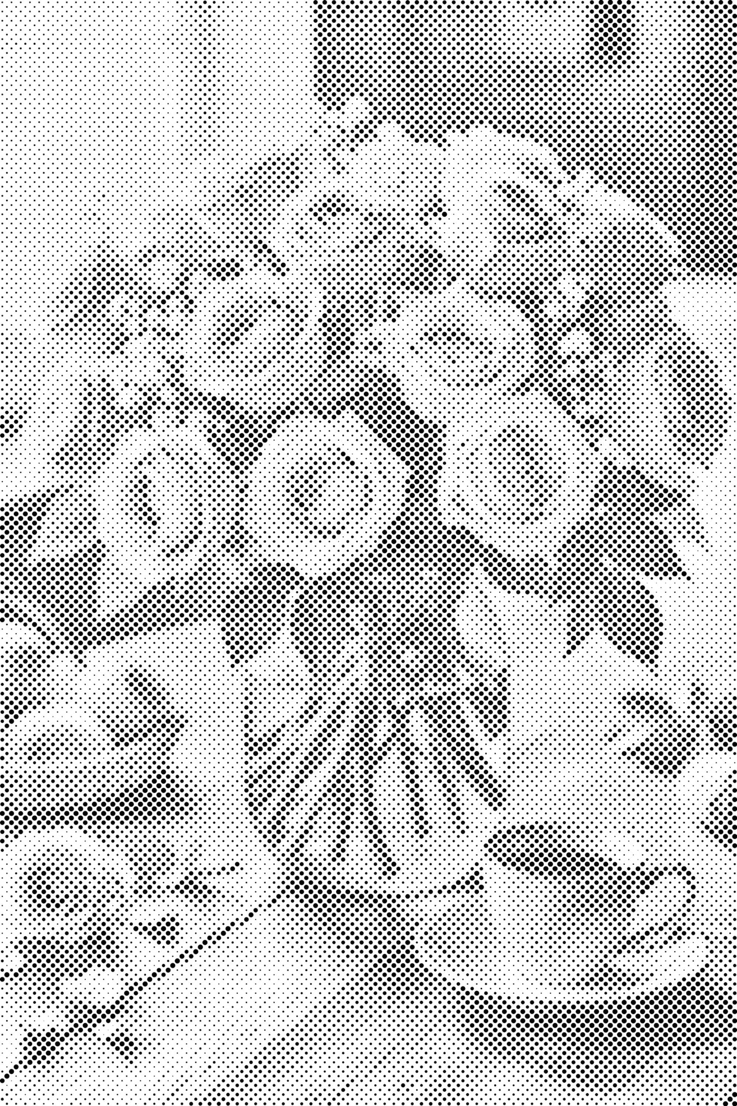 Dotting - Buket roser i en vase