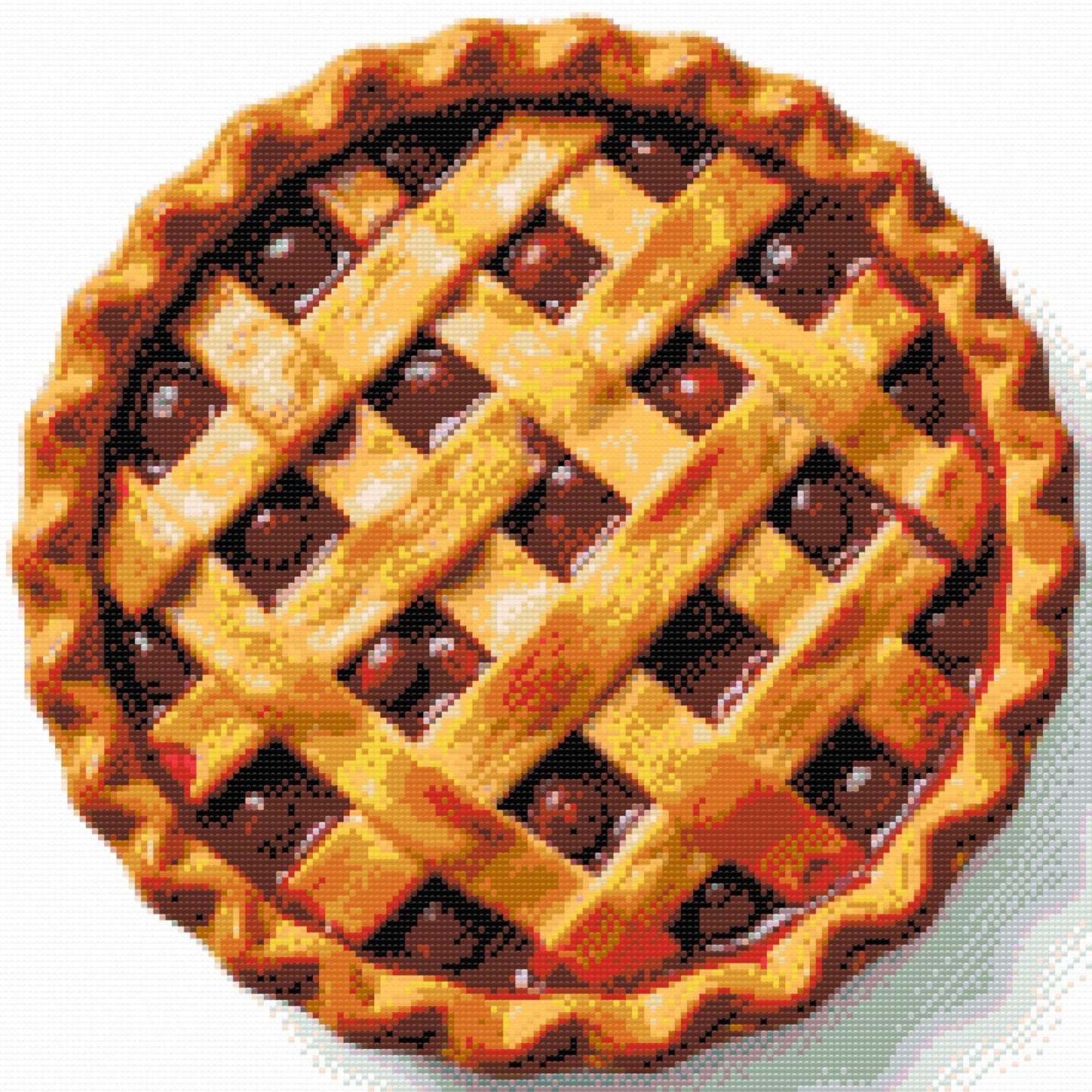 Diamond Paint - Æbletærte
