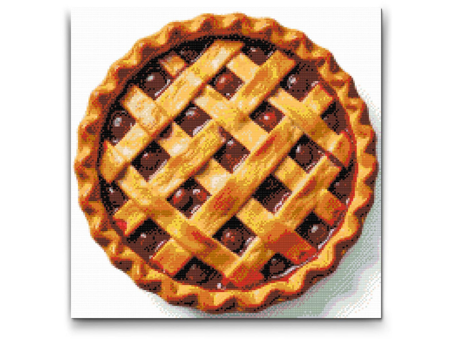 Diamond Paint - Æbletærte