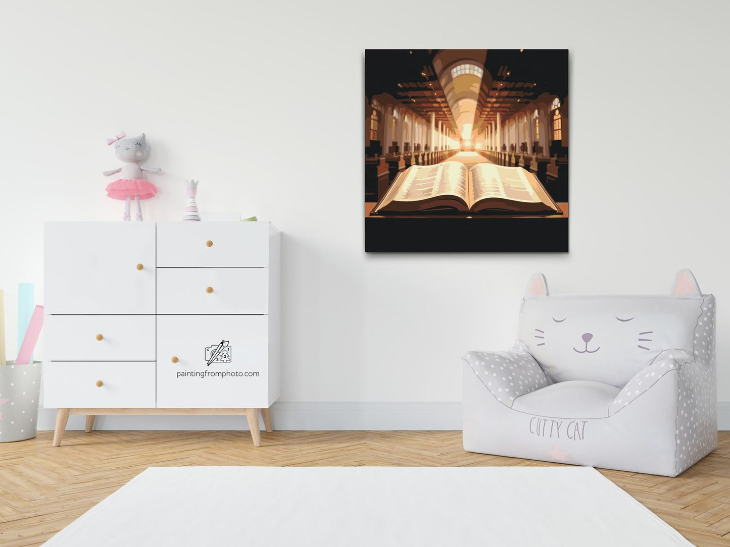Paint by number - Bibelen i kirken