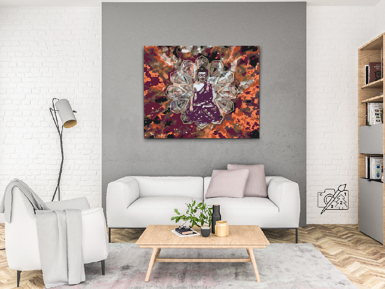 Paint by number - Buddha