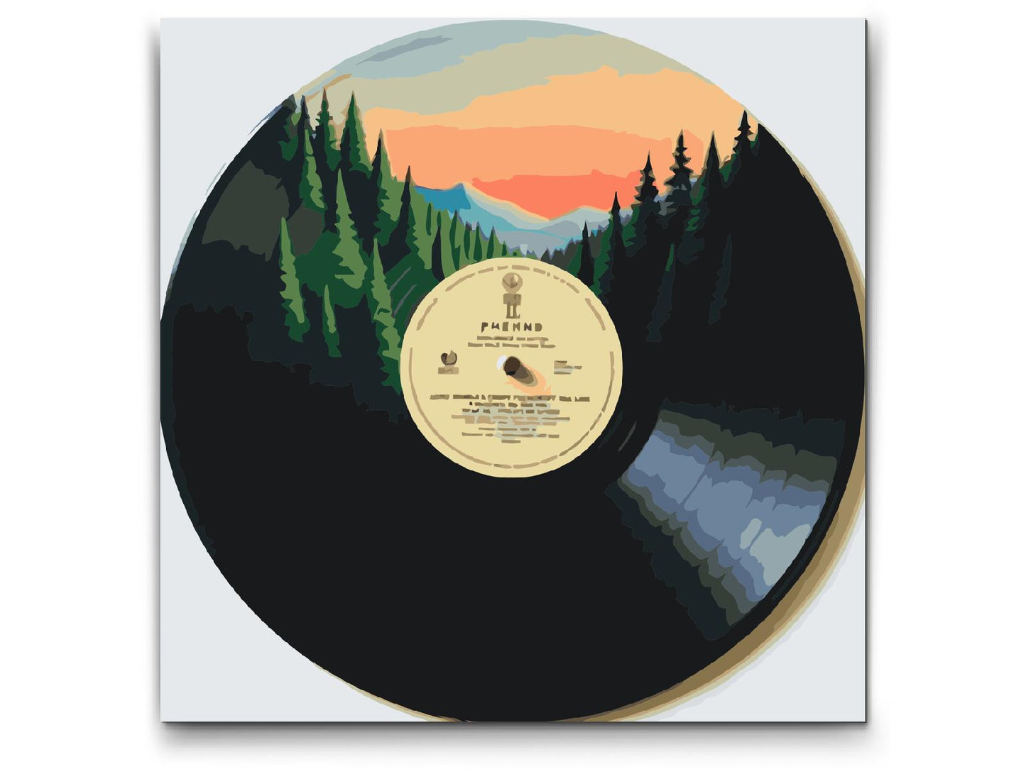 Paint by number - Vinylplade 1