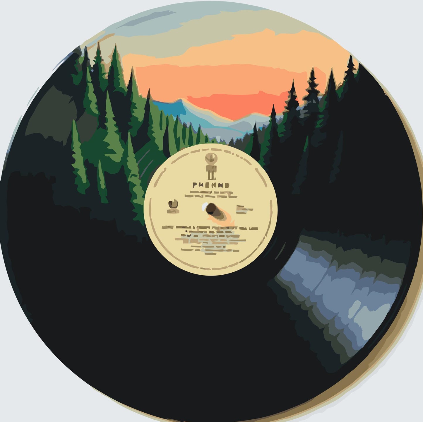 Paint by number - Vinylplade 1