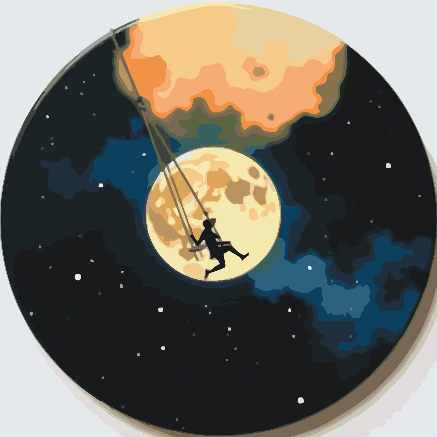 Paint by number - Vinylplade – Swing by the moon