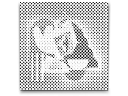 Dotting - Illustration - Kubistisk kvinde