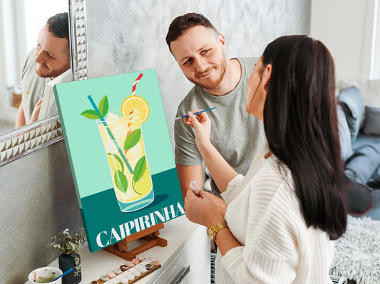 Paint by number - Caipirinha