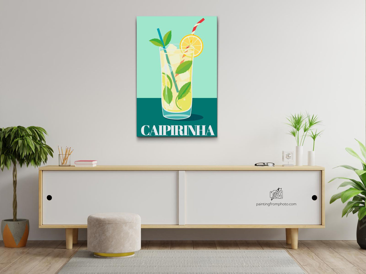Paint by number - Caipirinha