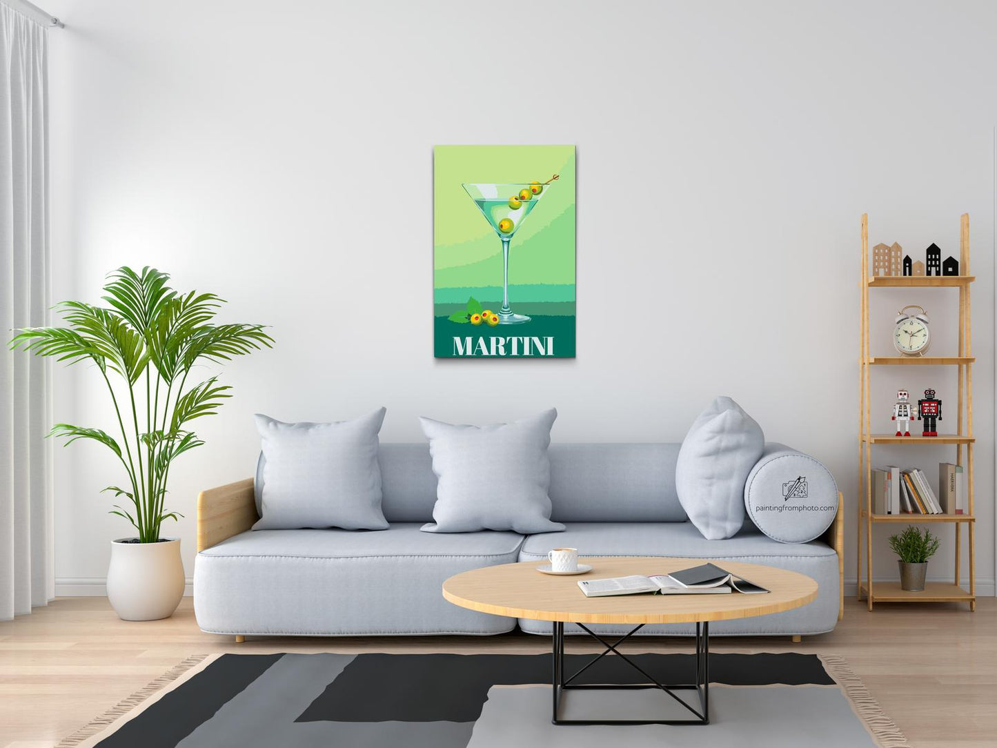 Paint by number - Martini