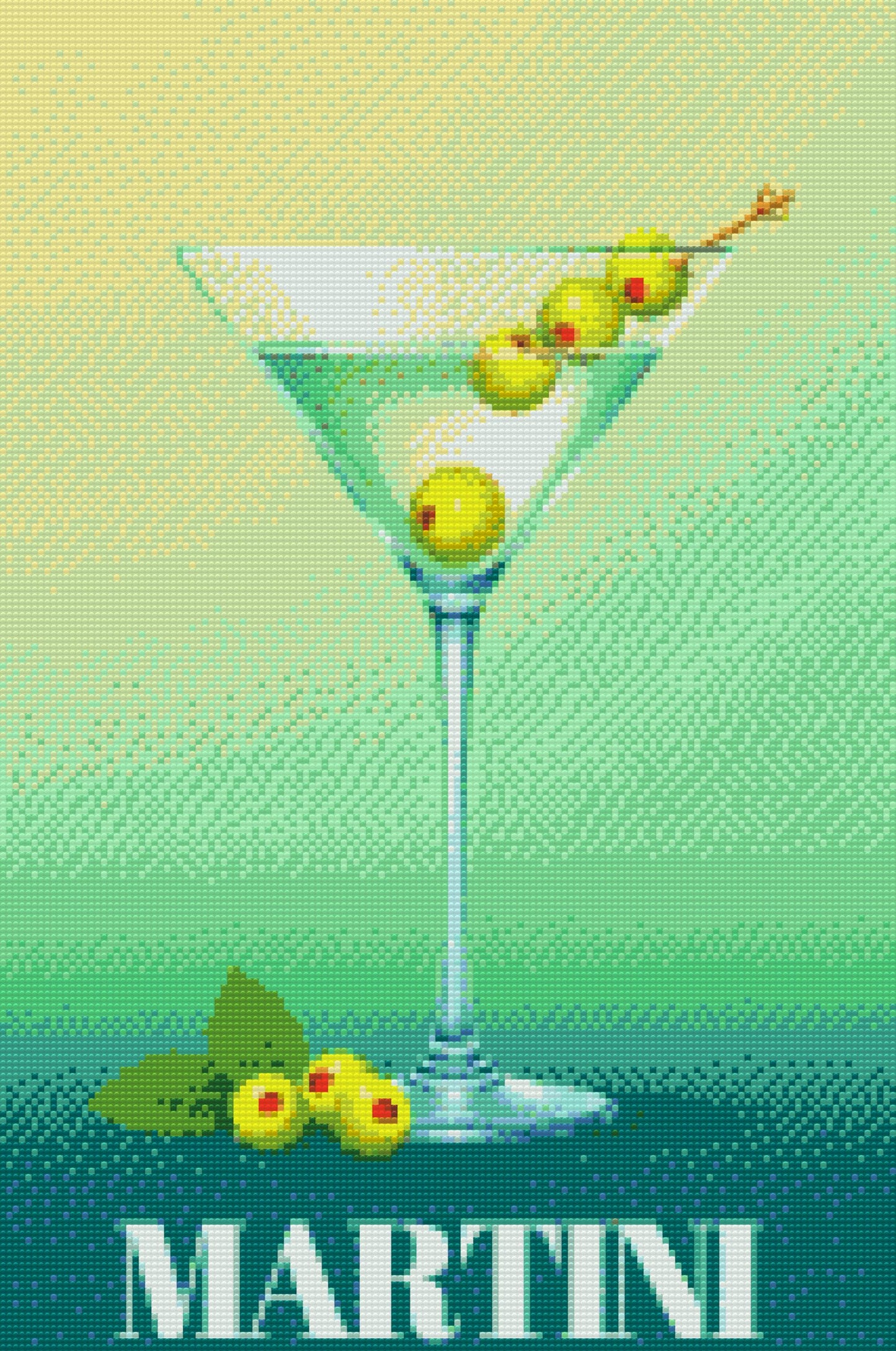 Diamond Paint - Martini
