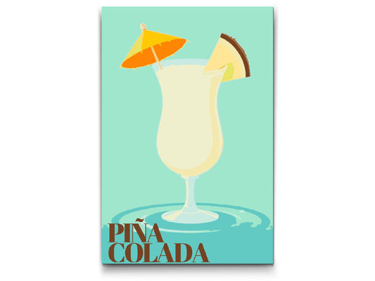 Paint by number - Piña colada