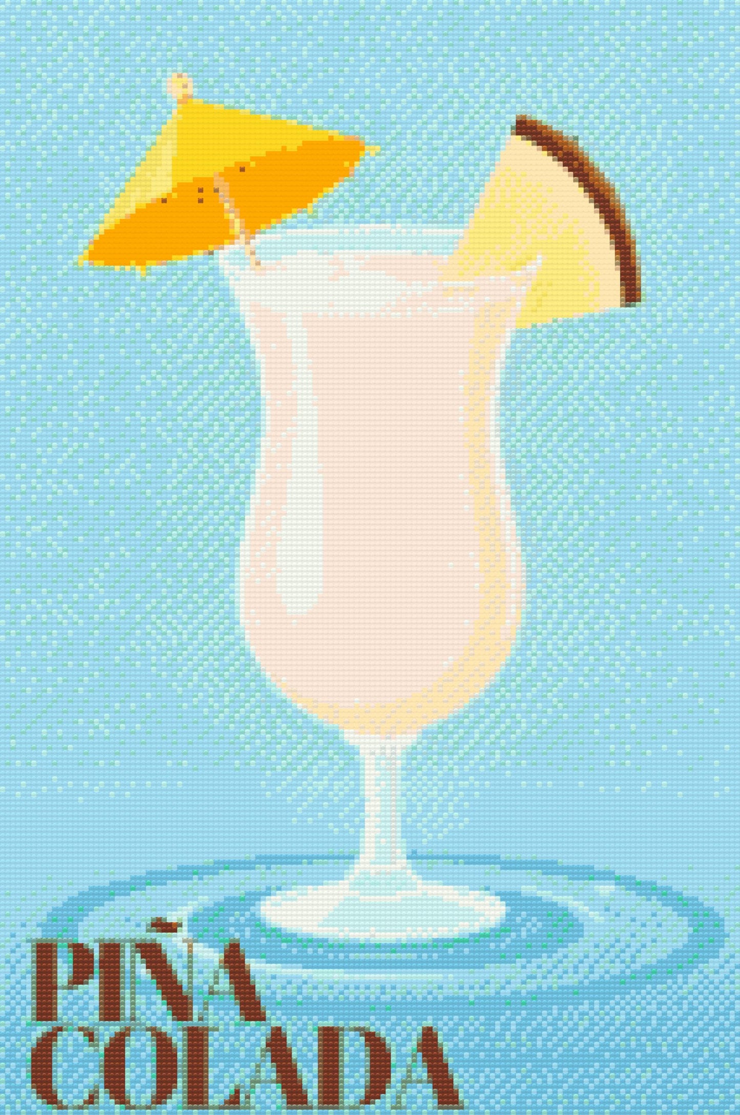 Diamond Paint - Piña colada