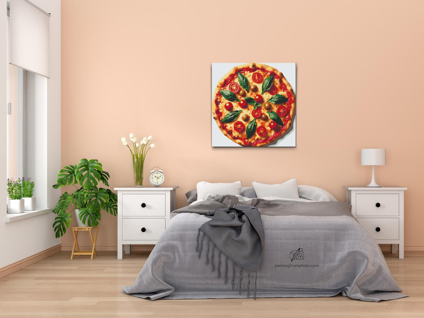 Paint by number - Pizza