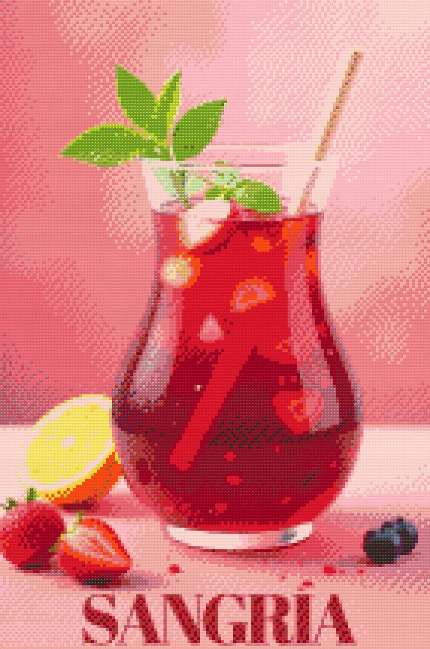 Diamond Paint - Sangria