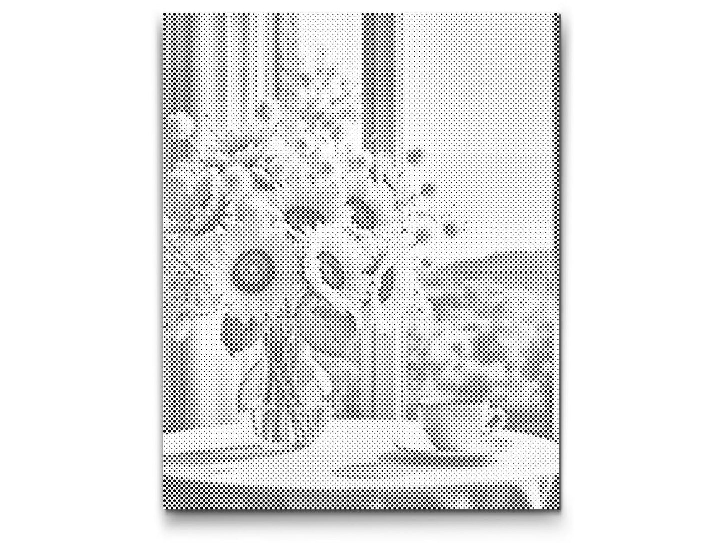 Dotting - Solsikker i en vase