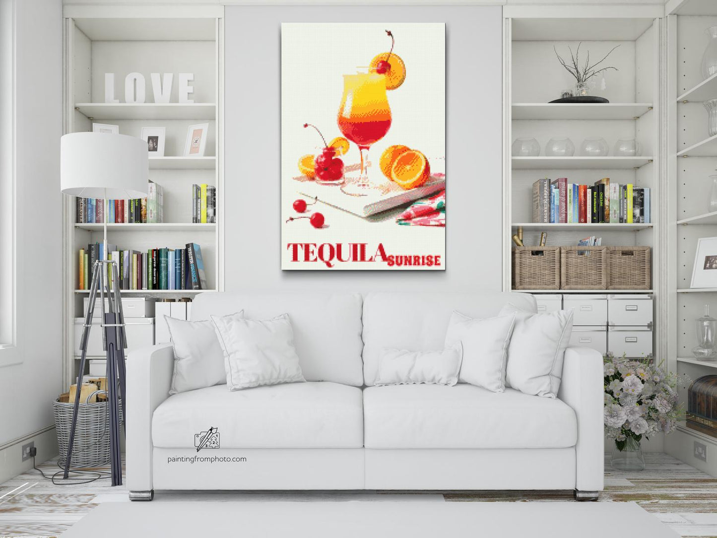 Diamond Paint - Tequila solopgang