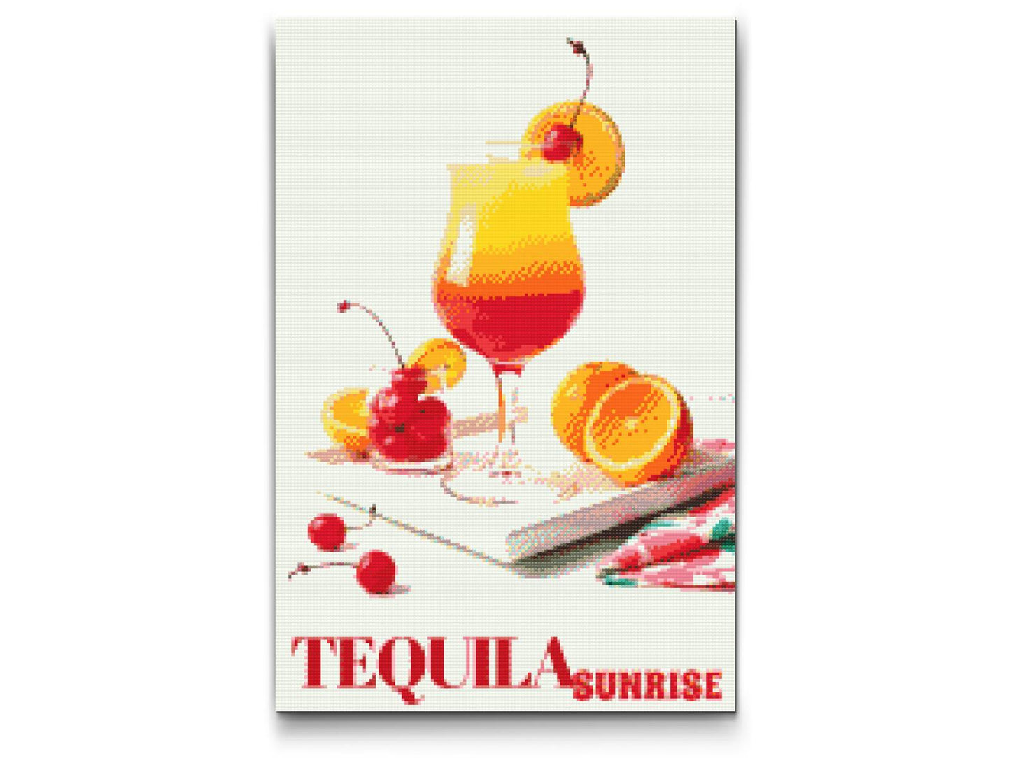 Diamond Paint - Tequila solopgang