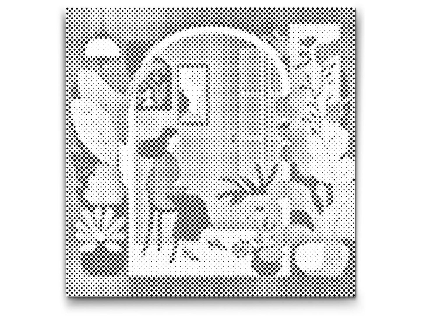 Dotting - Illustration - Kvinde i lejligheden