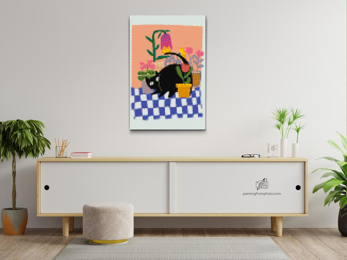 Diamond Paint - Illustration - Sort kat
