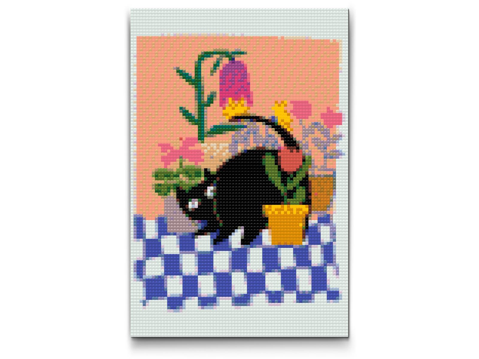 Diamond Paint - Illustration - Sort kat